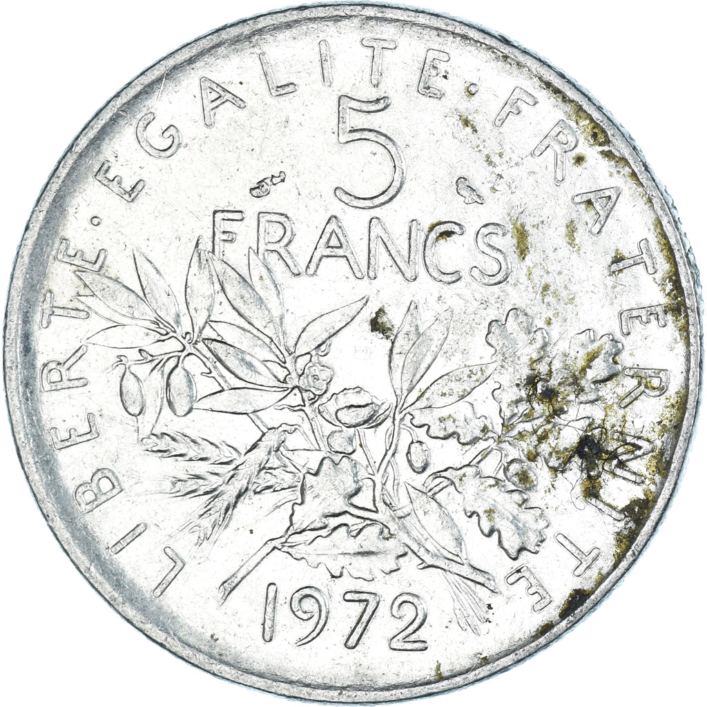 Coin, France, 5 Francs, 1972