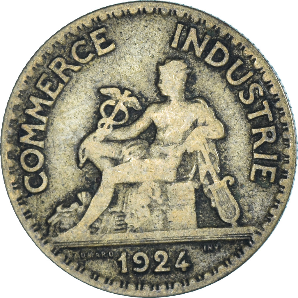 Coin, France, 50 Centimes, 1924
