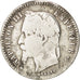 Second Empire, 50 Centimes Napoléon III tête laurée 1864 Strasbourg, KM 814.2