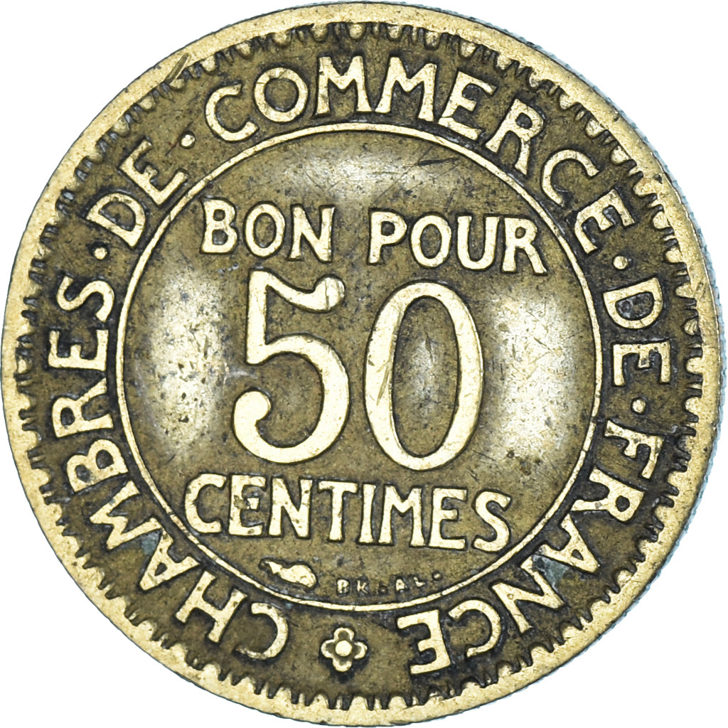 Coin, France, 50 Centimes, 1925