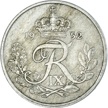 Munten, Denemarken, 25 Öre, 1952