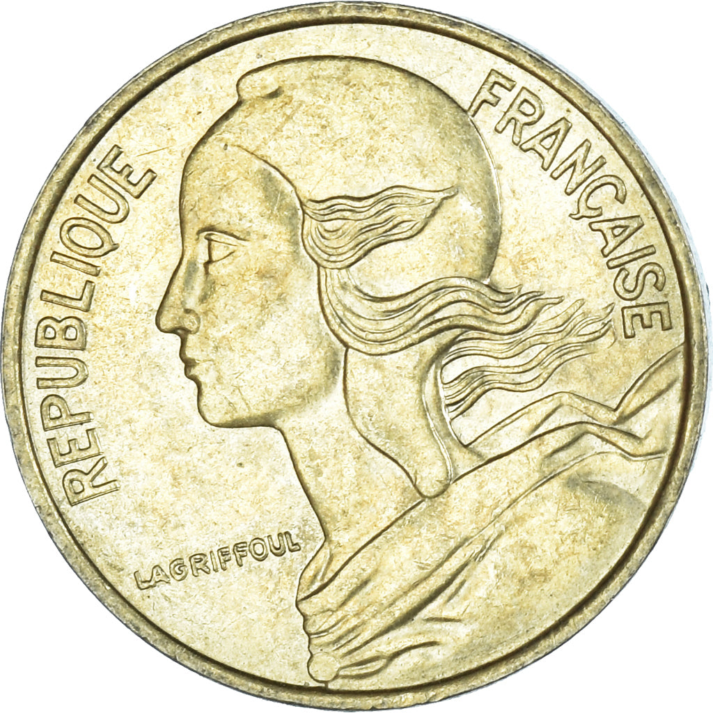 Münze, Frankreich, 5 Centimes, 1996
