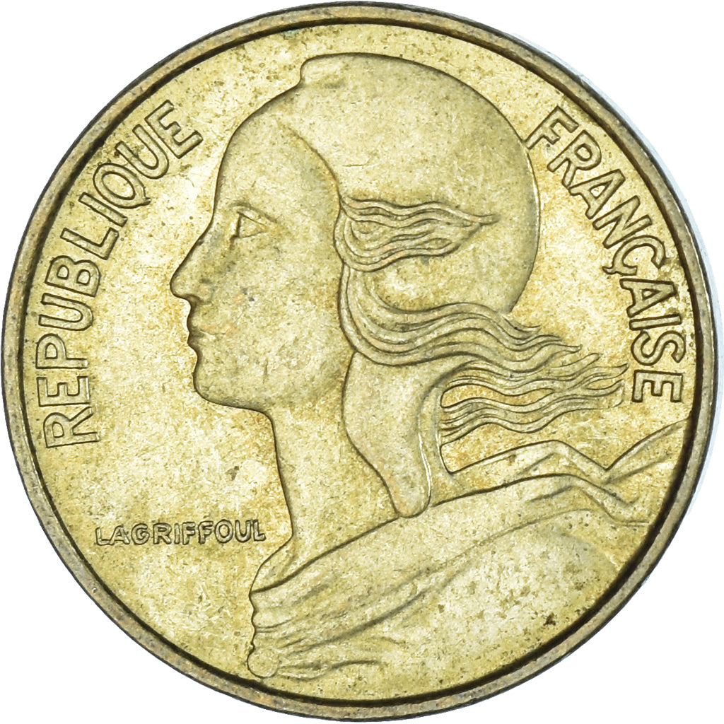 Moneta, Francia, 5 Centimes, 1975