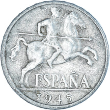 Münze, Spanien, 10 Centimos, 1945