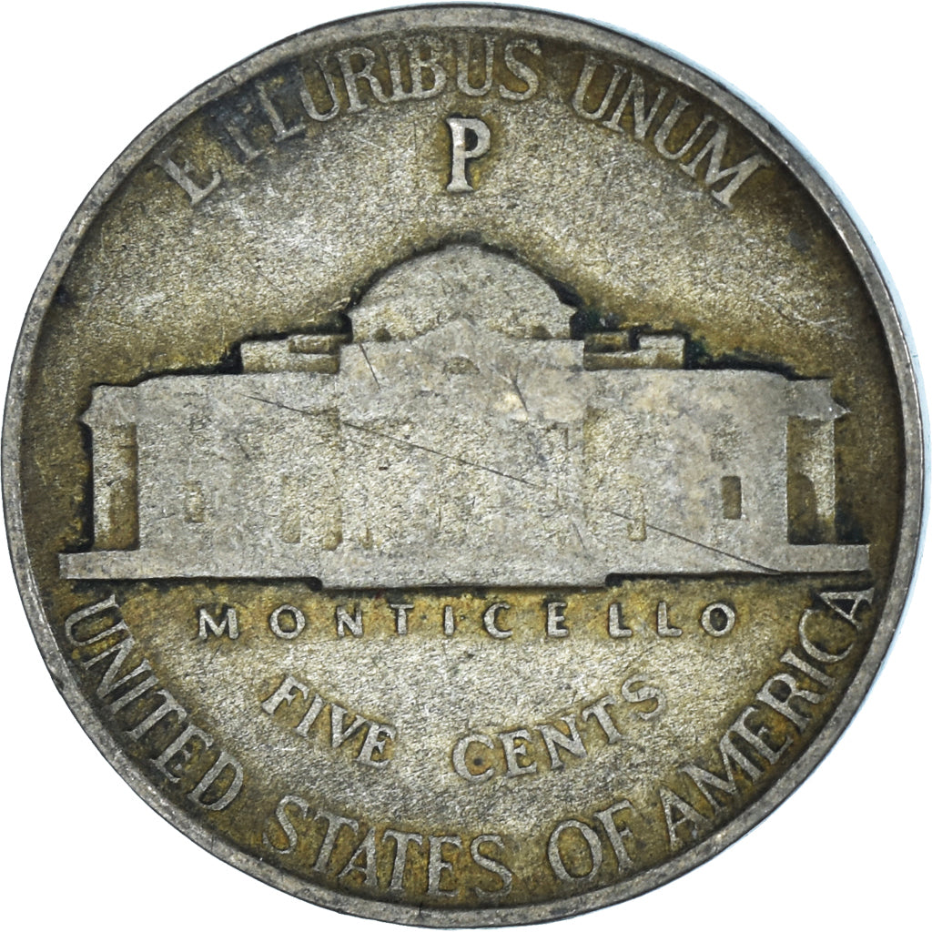Coin, United States, 5 Cents, 1942