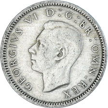 Coin, Great Britain, 6 Pence, 1948