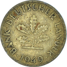 Coin, GERMANY - FEDERAL REPUBLIC, 10 Pfennig, 1949