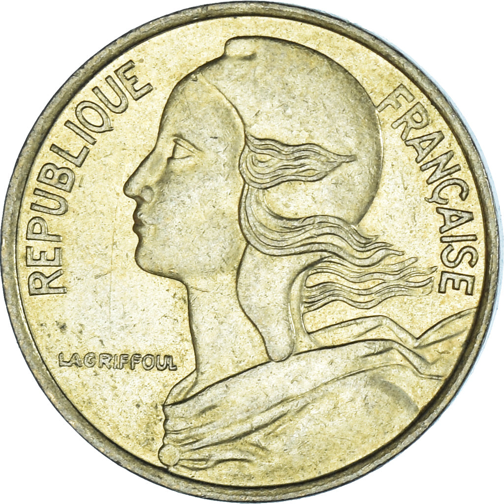 Münze, Frankreich, 5 Centimes, 1996