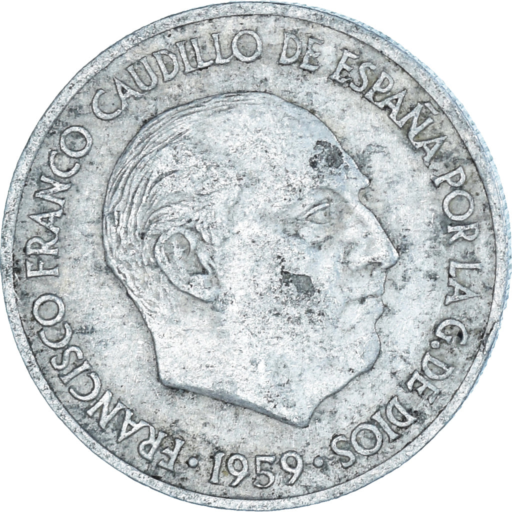 Moneda, España, 10 Centimos, 1959