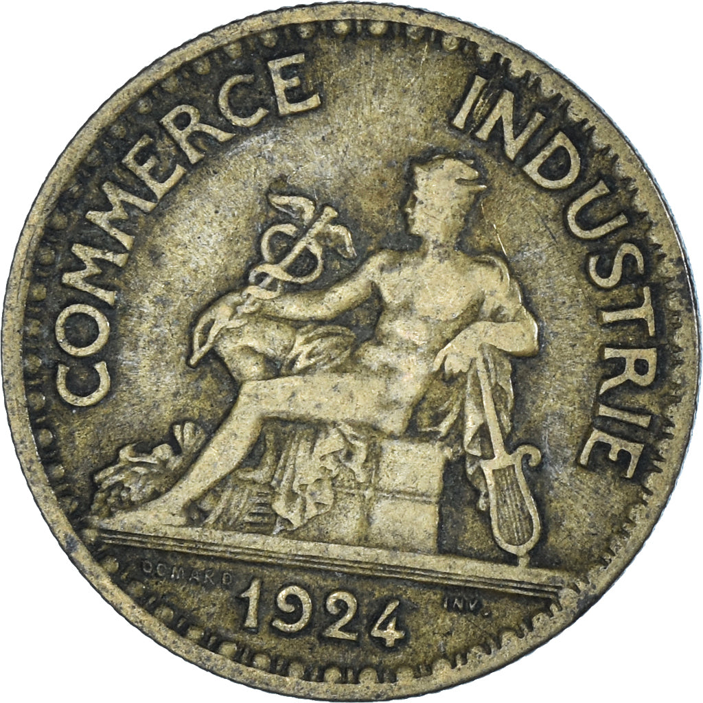 Münze, Frankreich, 50 Centimes, 1924