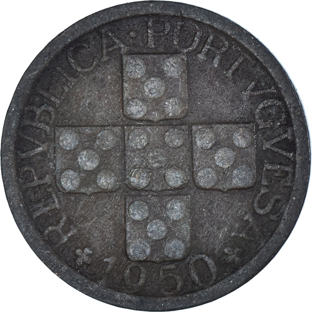 Moneda, Portugal, 10 Centavos, 1950