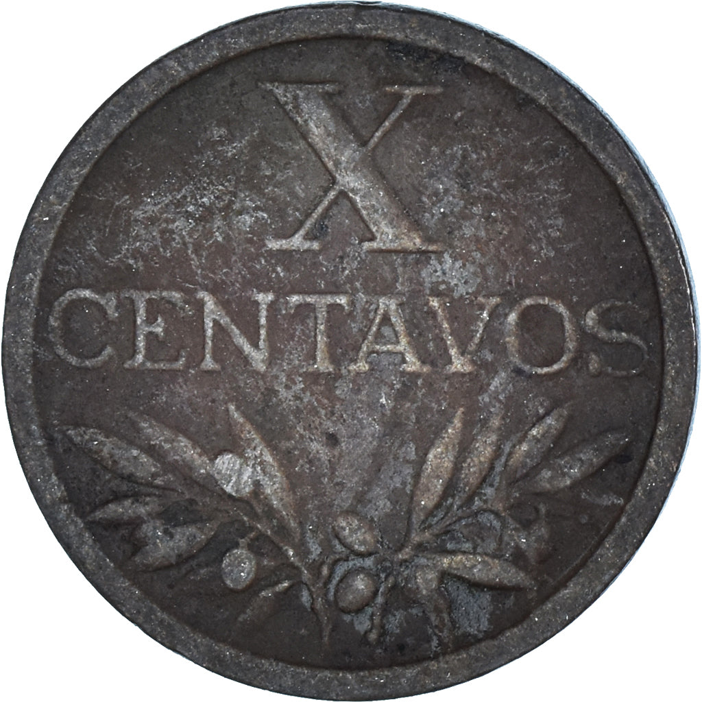 Moneda, Portugal, 10 Centavos, 1950