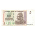 Nota, Zimbabué, 5 Dollars, 2007, KM:66, EF(40-45)