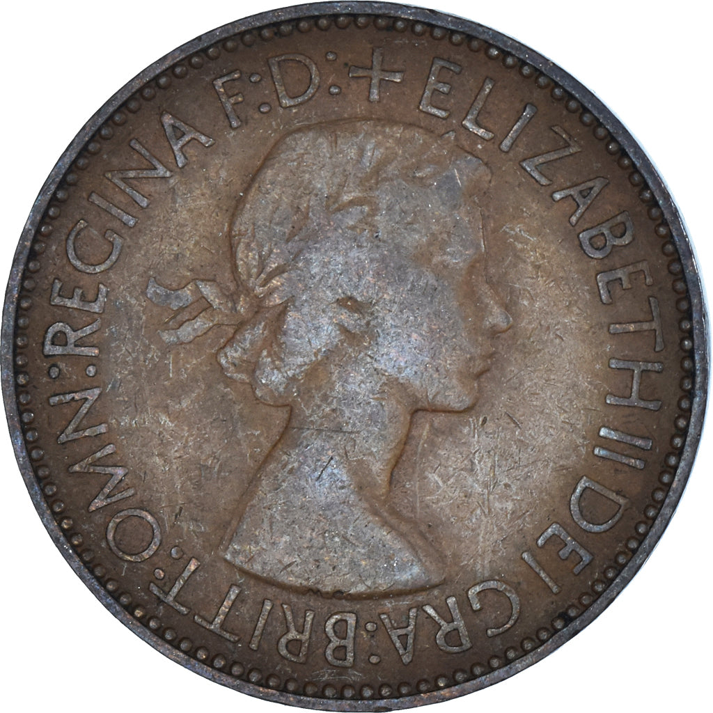 Moneta, Gran Bretagna, 1/2 Penny, 1953