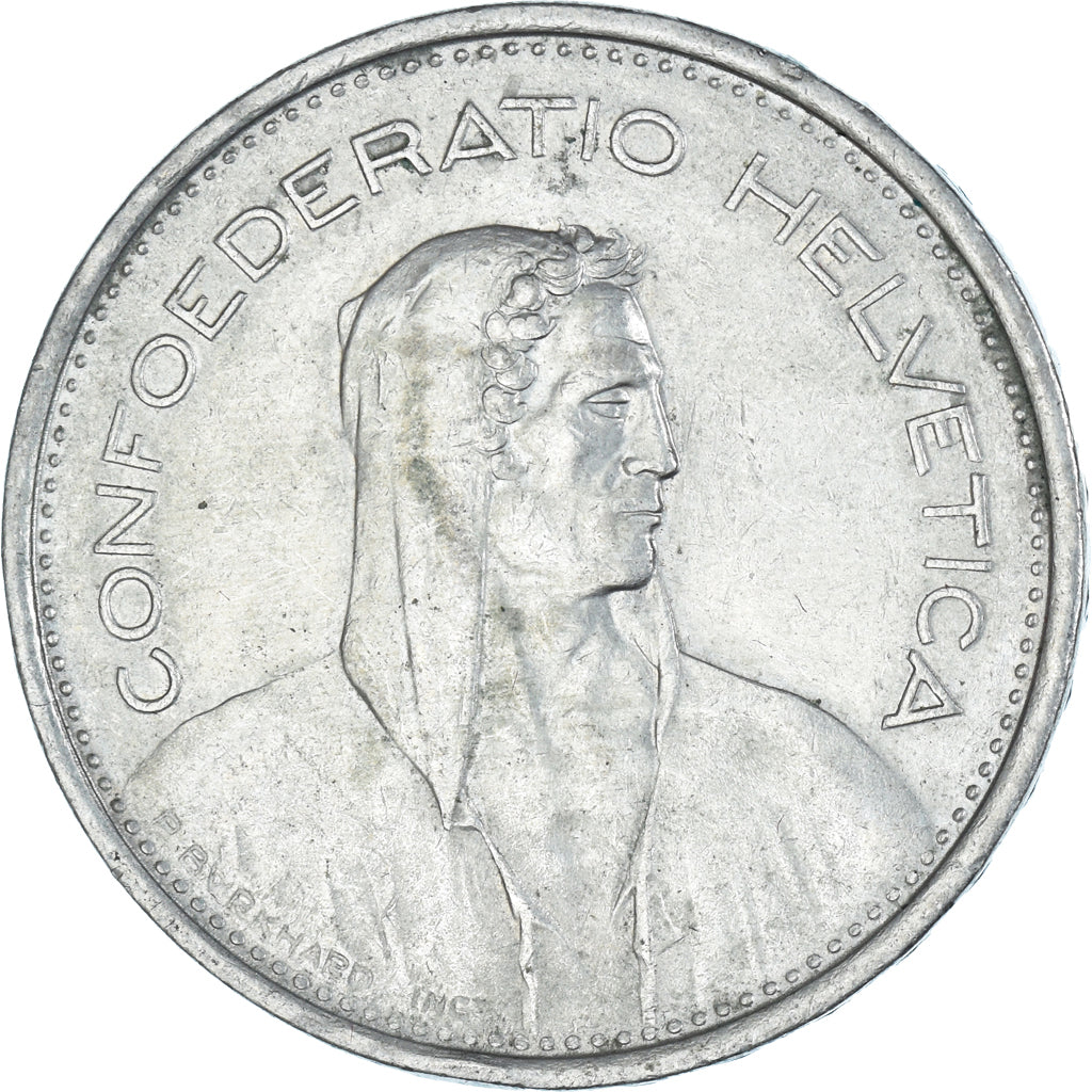 Coin, Switzerland, 5 Francs, 1968