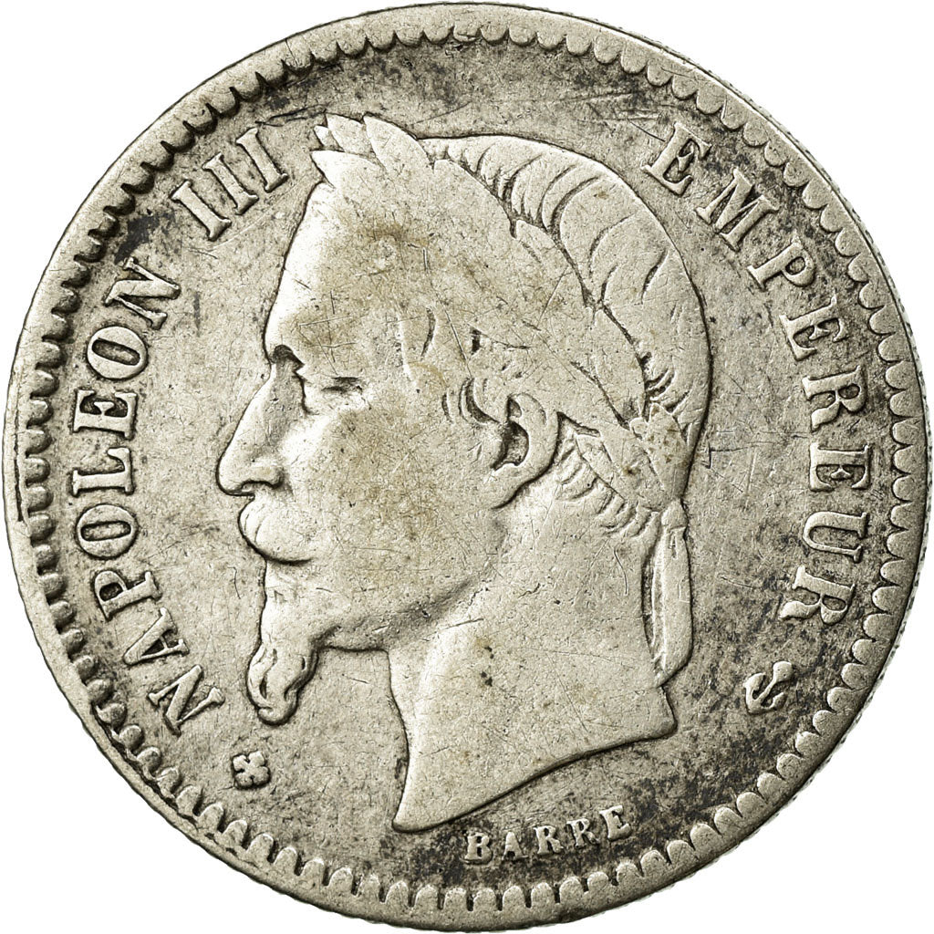 Coin, France, Napoleon III, Napoléon III, 50 Centimes, 1864, Strasbourg