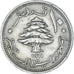 Monnaie, Liban , 10 Piastres, 1961
