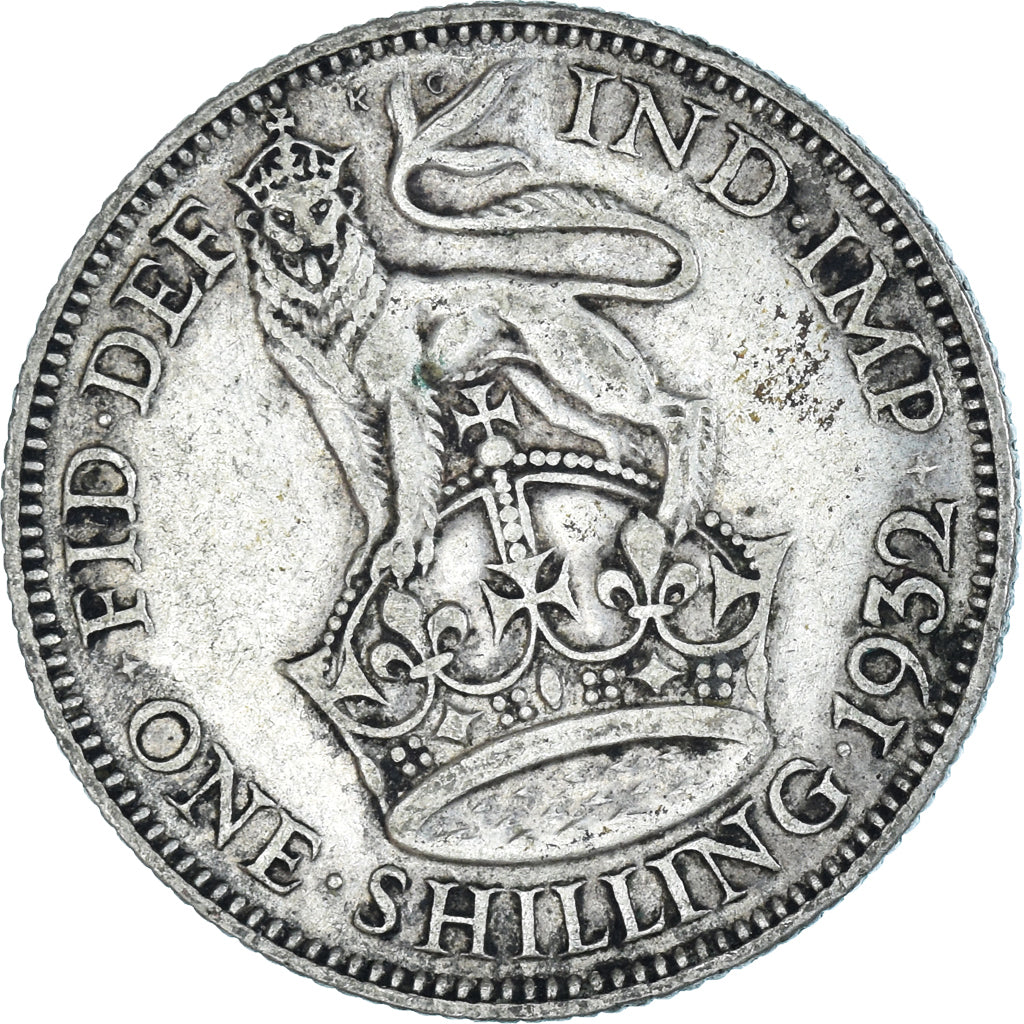Munten, Groot Bretagne, Shilling, 1932
