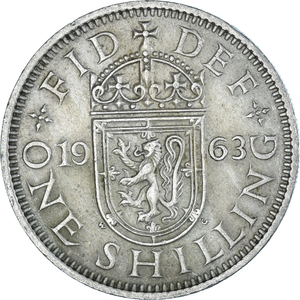 Monnaie, Grande-Bretagne, Shilling, 1963