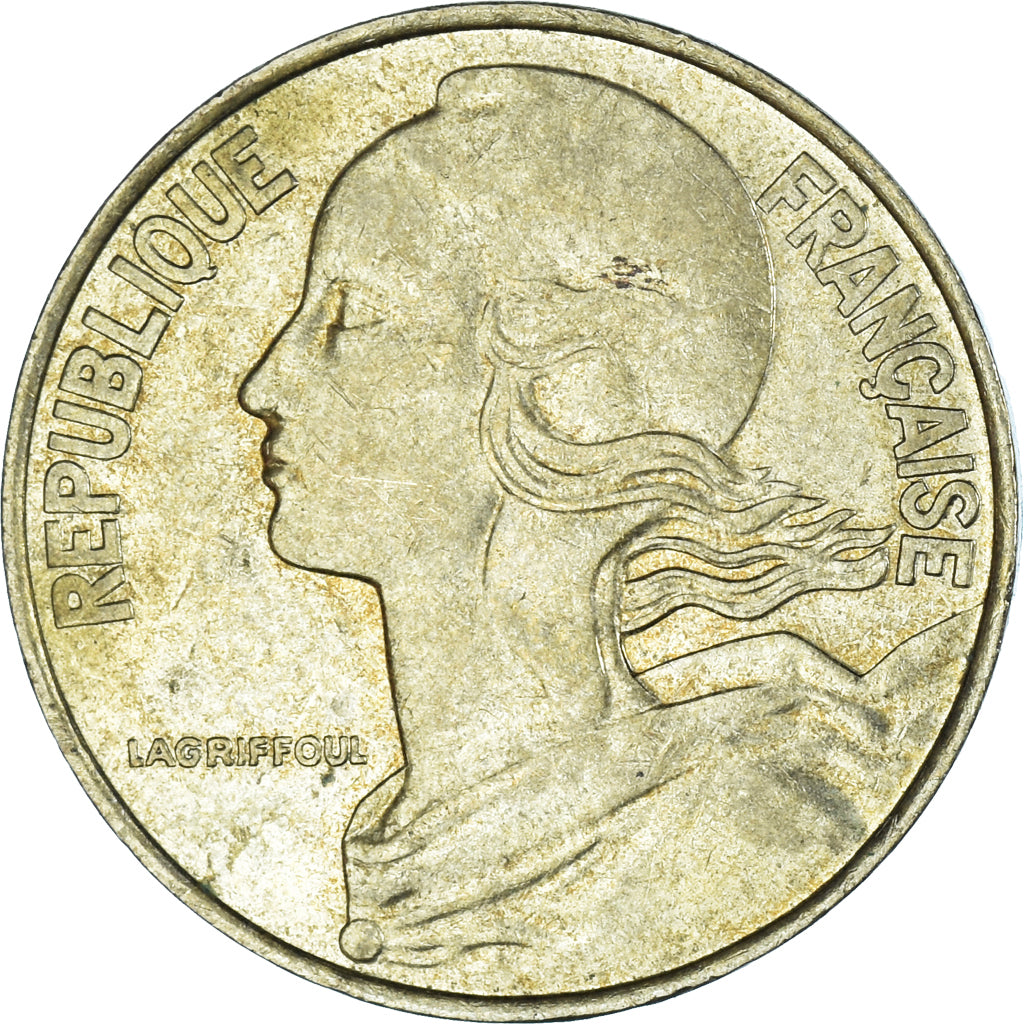 Münze, Frankreich, 20 Centimes, 1989