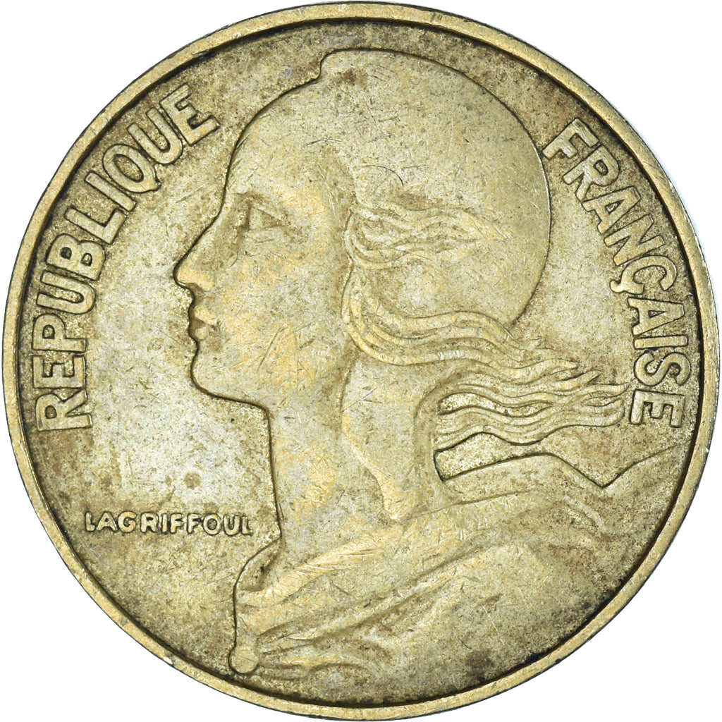 Münze, Frankreich, 20 Centimes, 1963