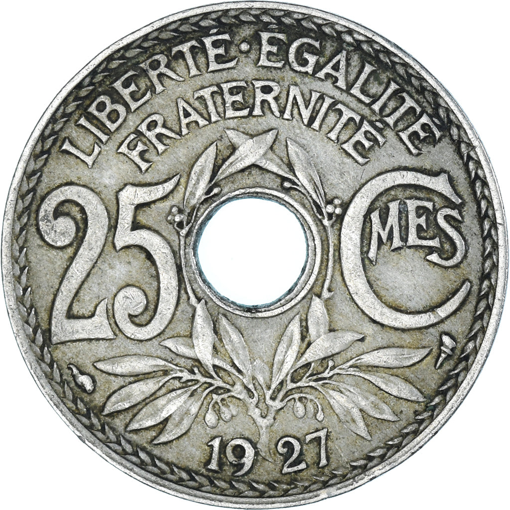 Münze, Frankreich, 25 Centimes, 1927