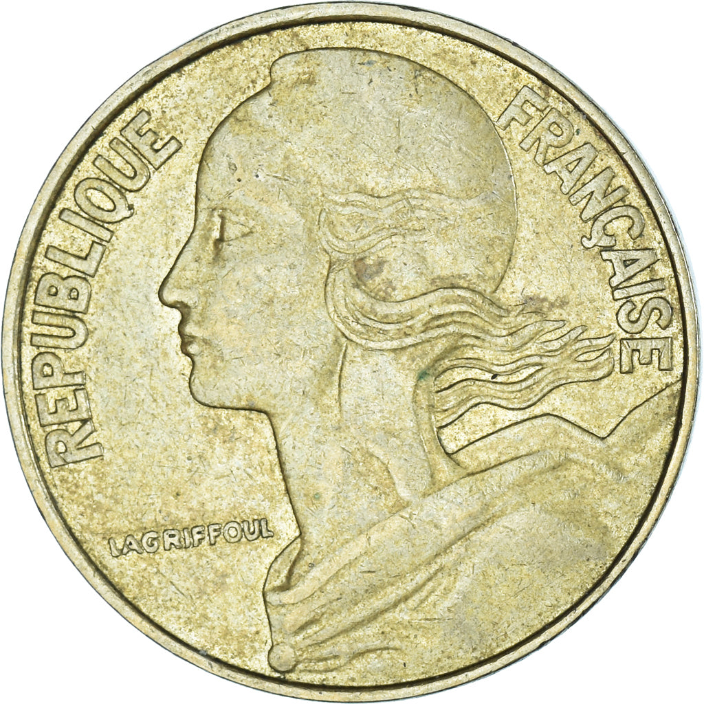 Münze, Frankreich, 20 Centimes, 1983