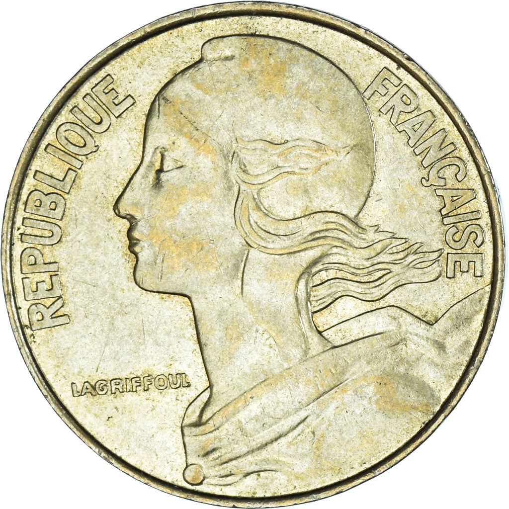 Coin, France, 20 Centimes, 1994