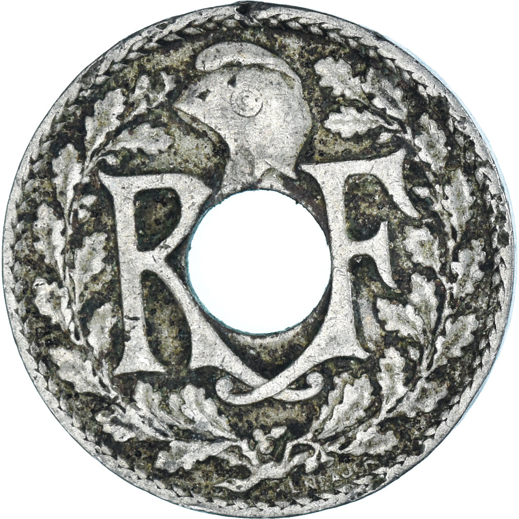Coin, France, 10 Centimes, 1918