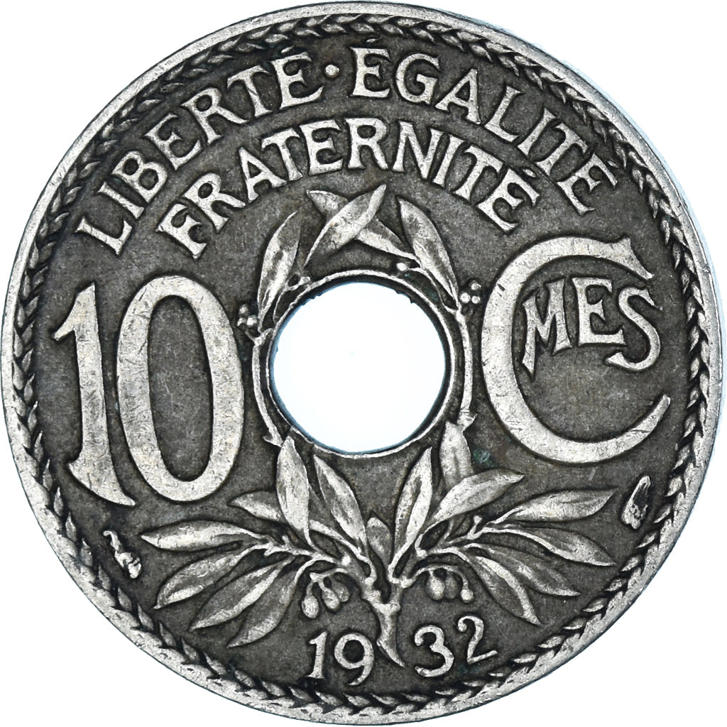 Coin, France, 10 Centimes, 1932