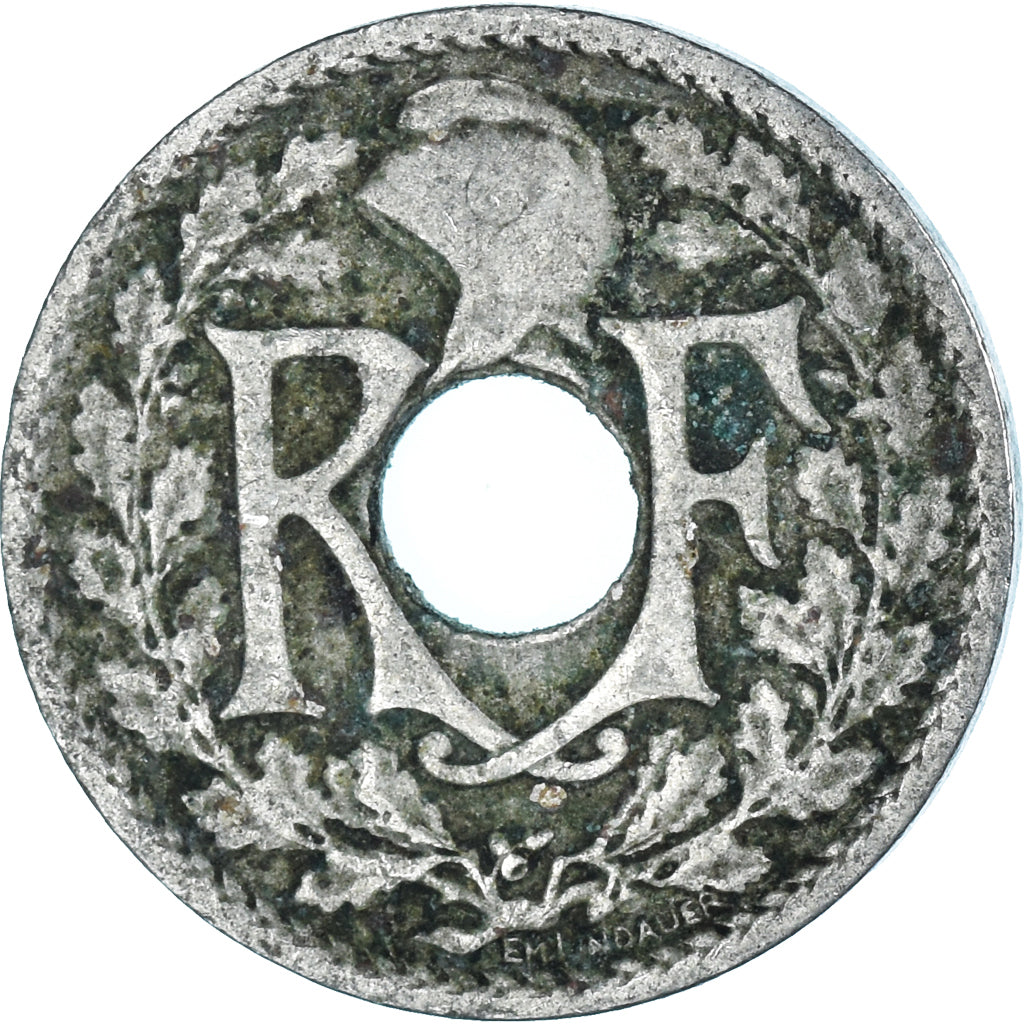 Monnaie, France, 5 Centimes, 1920