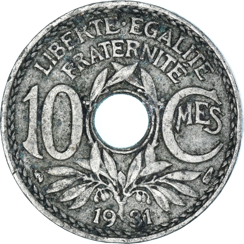 Coin, France, 10 Centimes, 1931