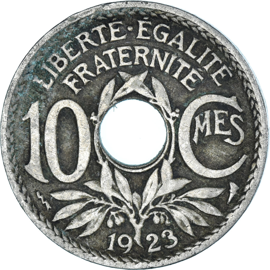 Moneta, Francia, 10 Centimes, 1923