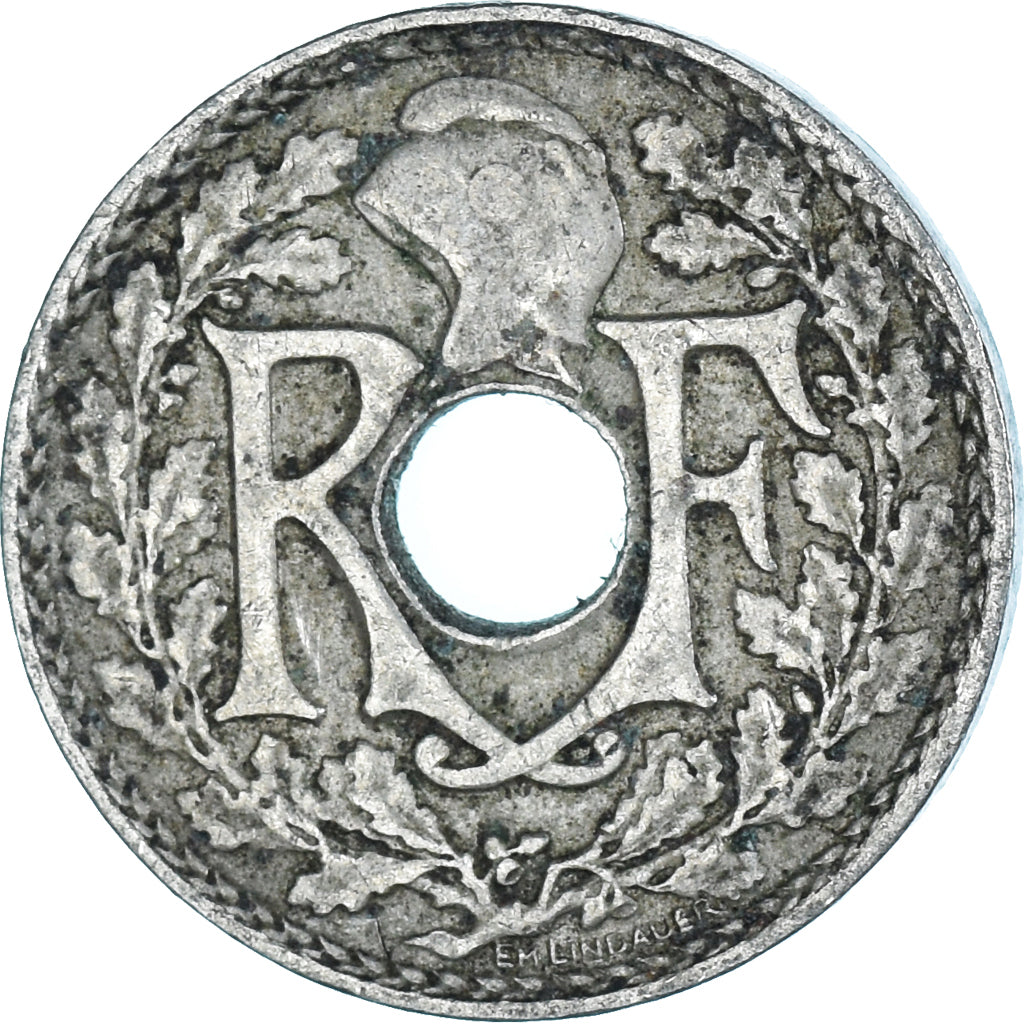 Munten, Frankrijk, 5 Centimes, 1925
