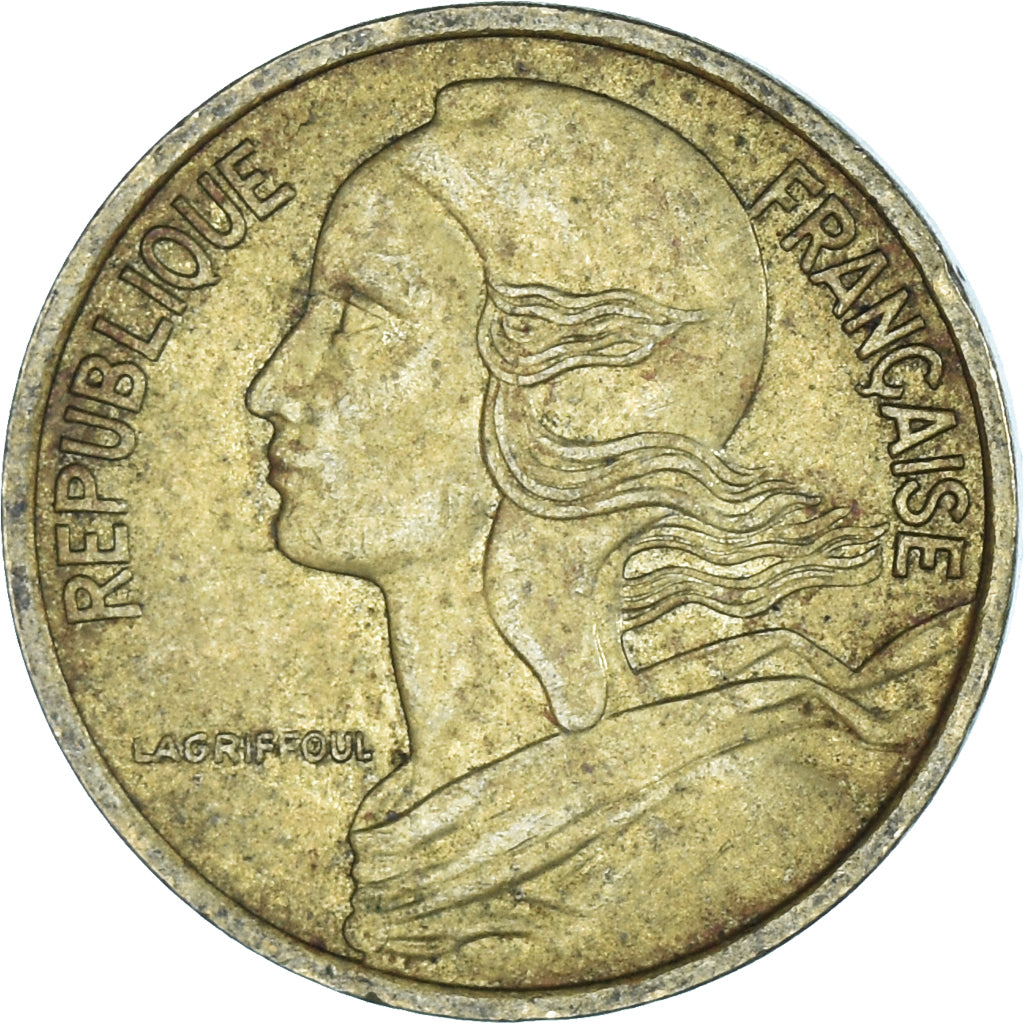 Moneta, Francja, 5 Centimes, 1983