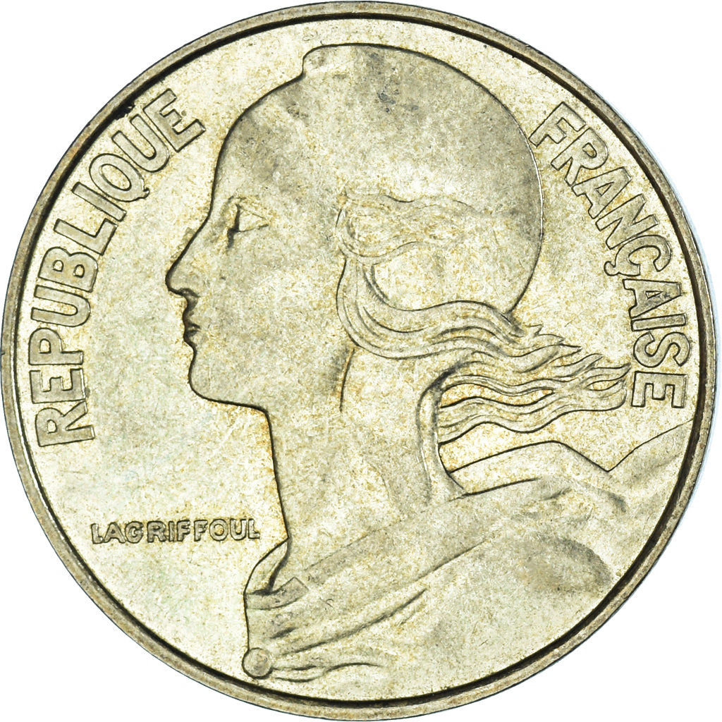Münze, Frankreich, 20 Centimes, 1987