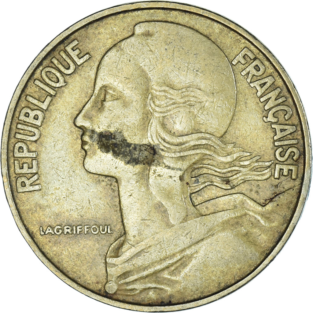 Münze, Frankreich, 20 Centimes, 1966
