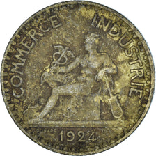 Moneta, Francia, 2 Francs, 1924