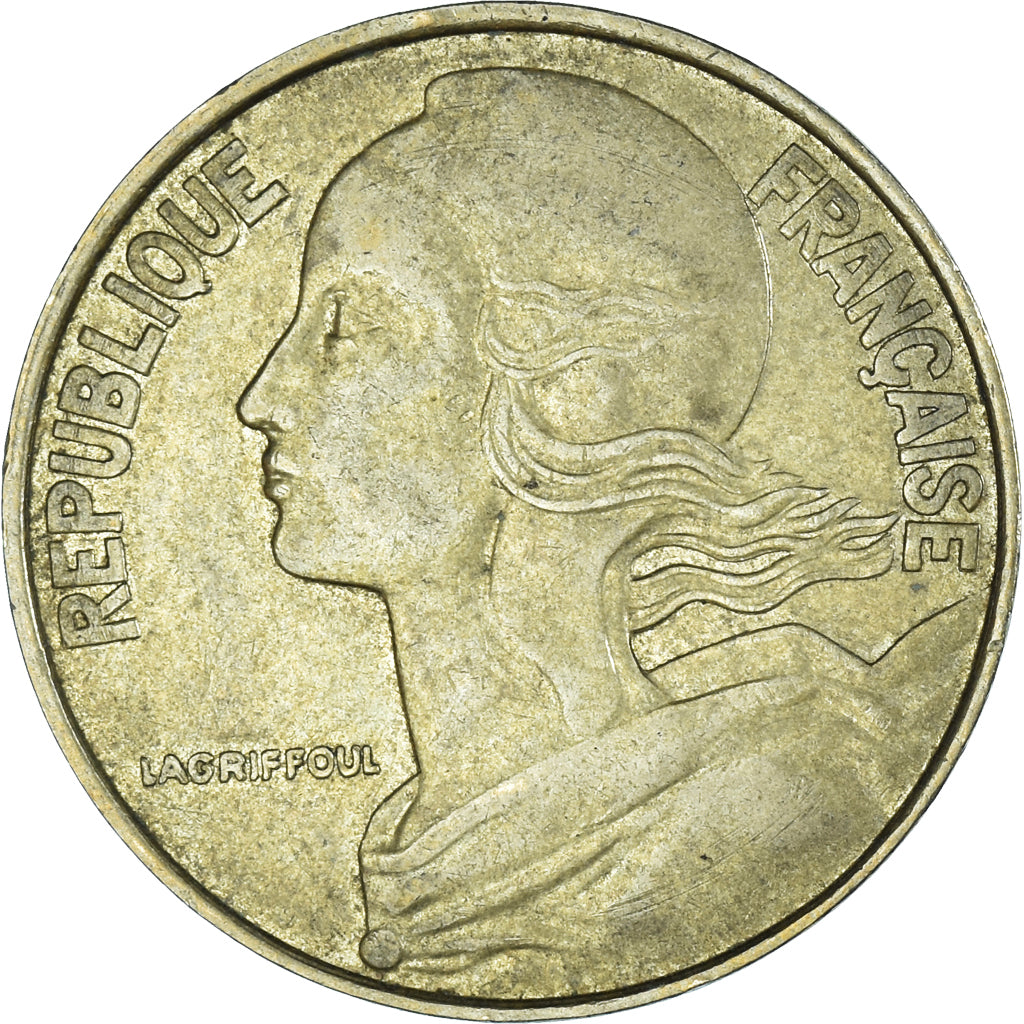 Münze, Frankreich, 20 Centimes, 1988