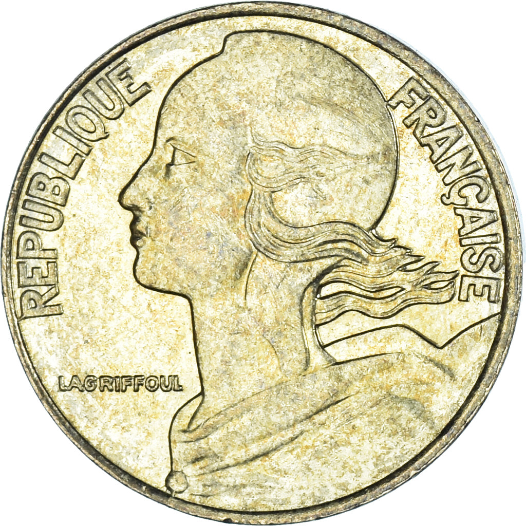 Moeda, França, 5 Centimes, 1995