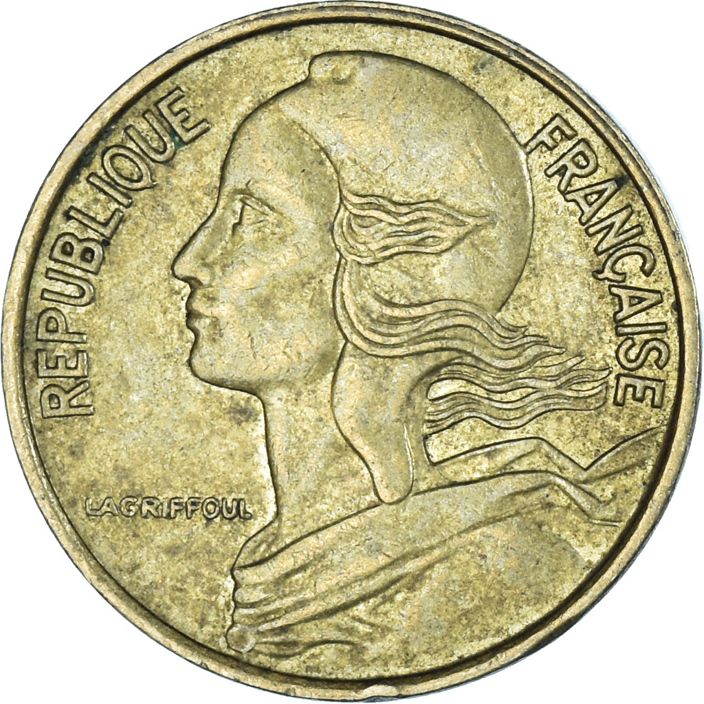 Coin, France, 5 Centimes, 1972