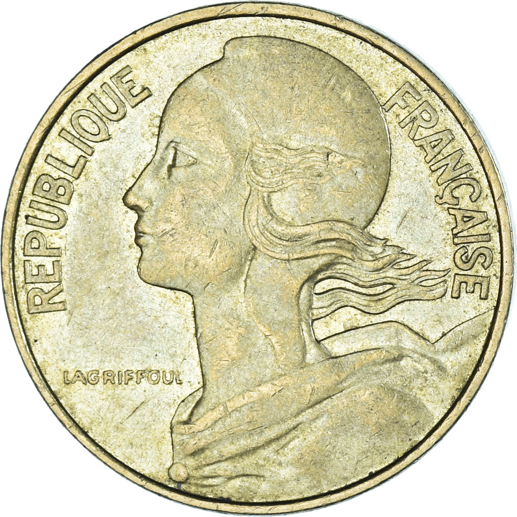 Coin, France, 10 Centimes, 1980