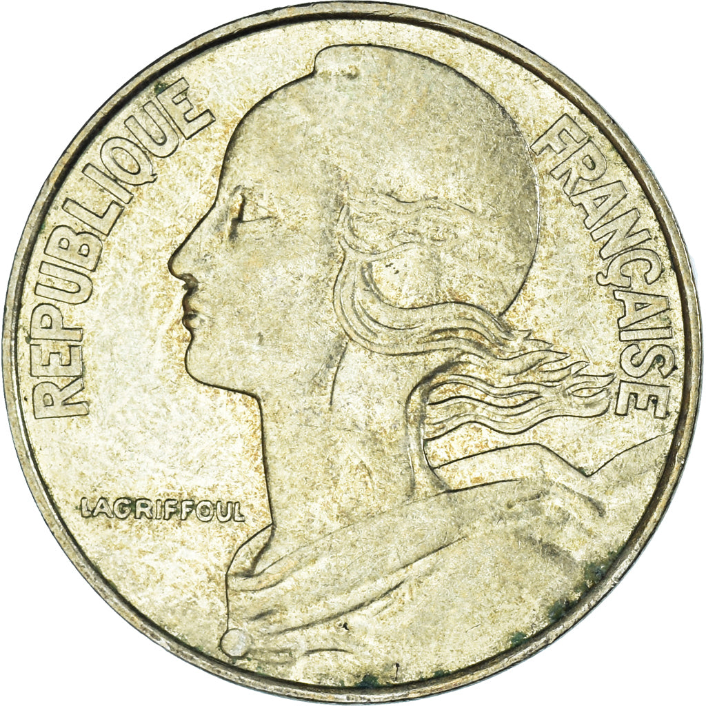 Moneta, Francia, 20 Centimes, 1992