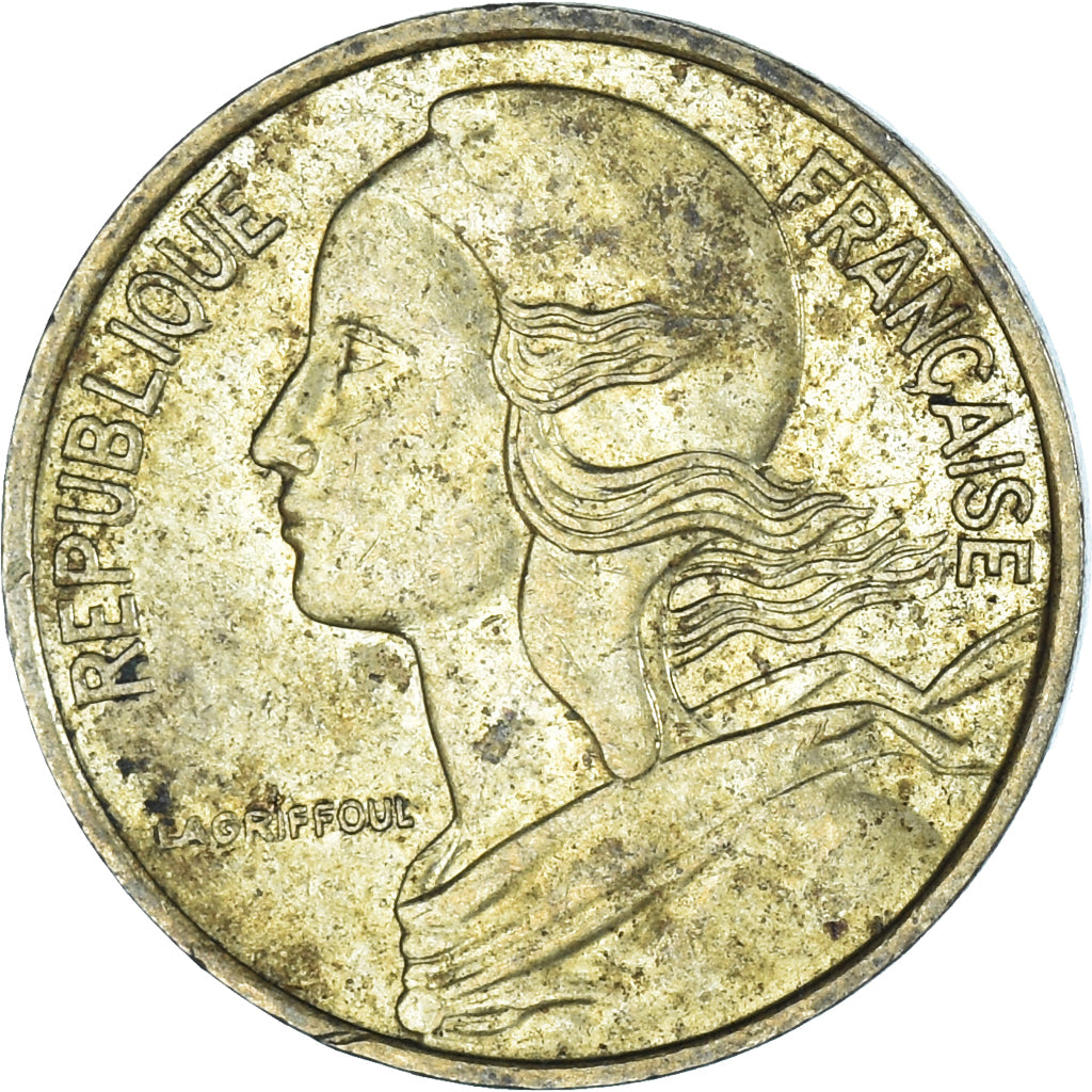 Moneta, Francia, 5 Centimes, 1988