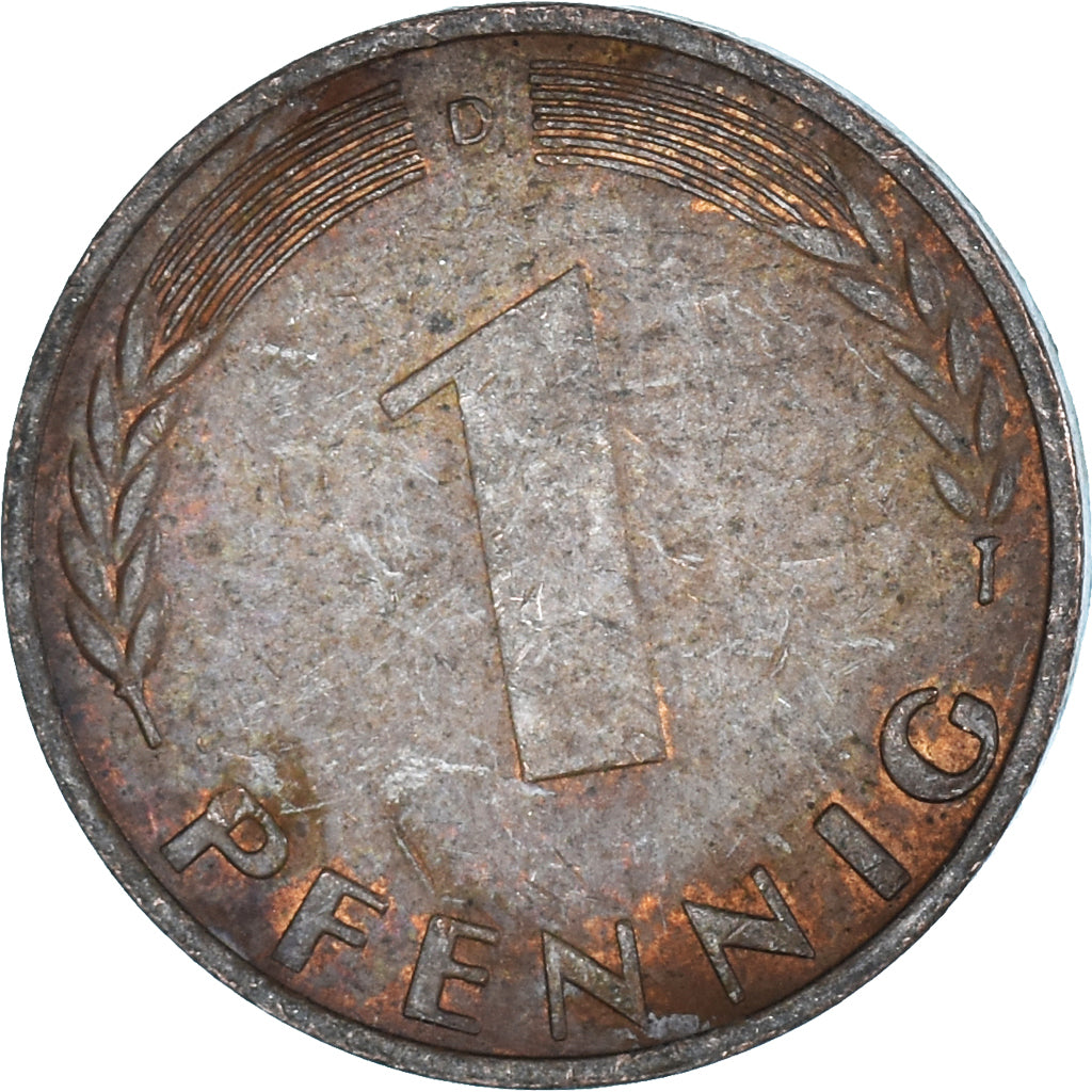 Münze, Deutschland, Pfennig, 1969