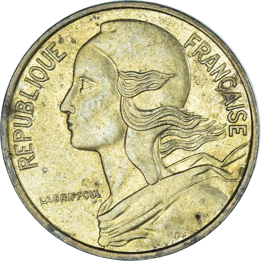 Monnaie, France, 5 Centimes, 1986