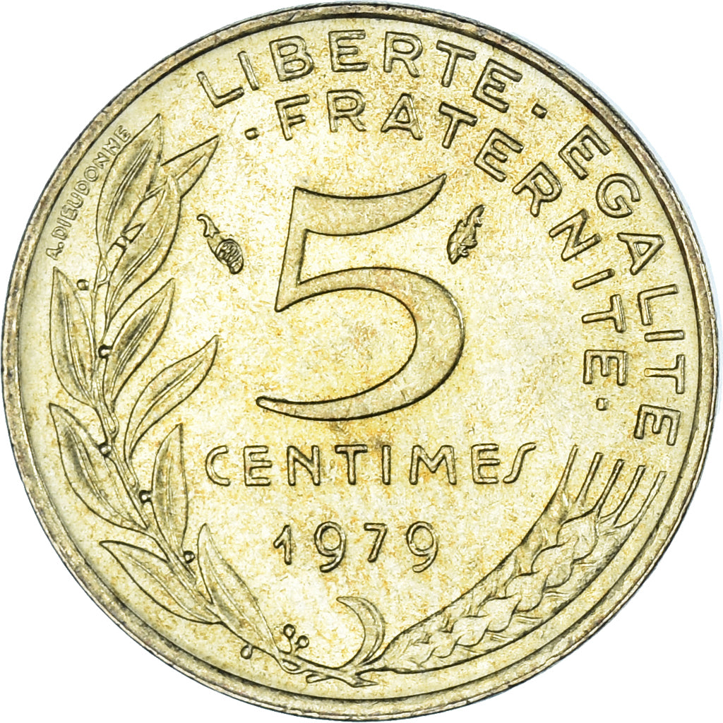 Moneta, Francia, 5 Centimes, 1979