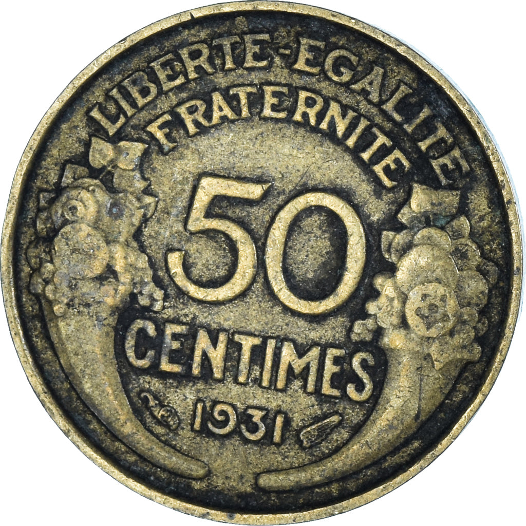 Coin, France, 50 Centimes, 1931