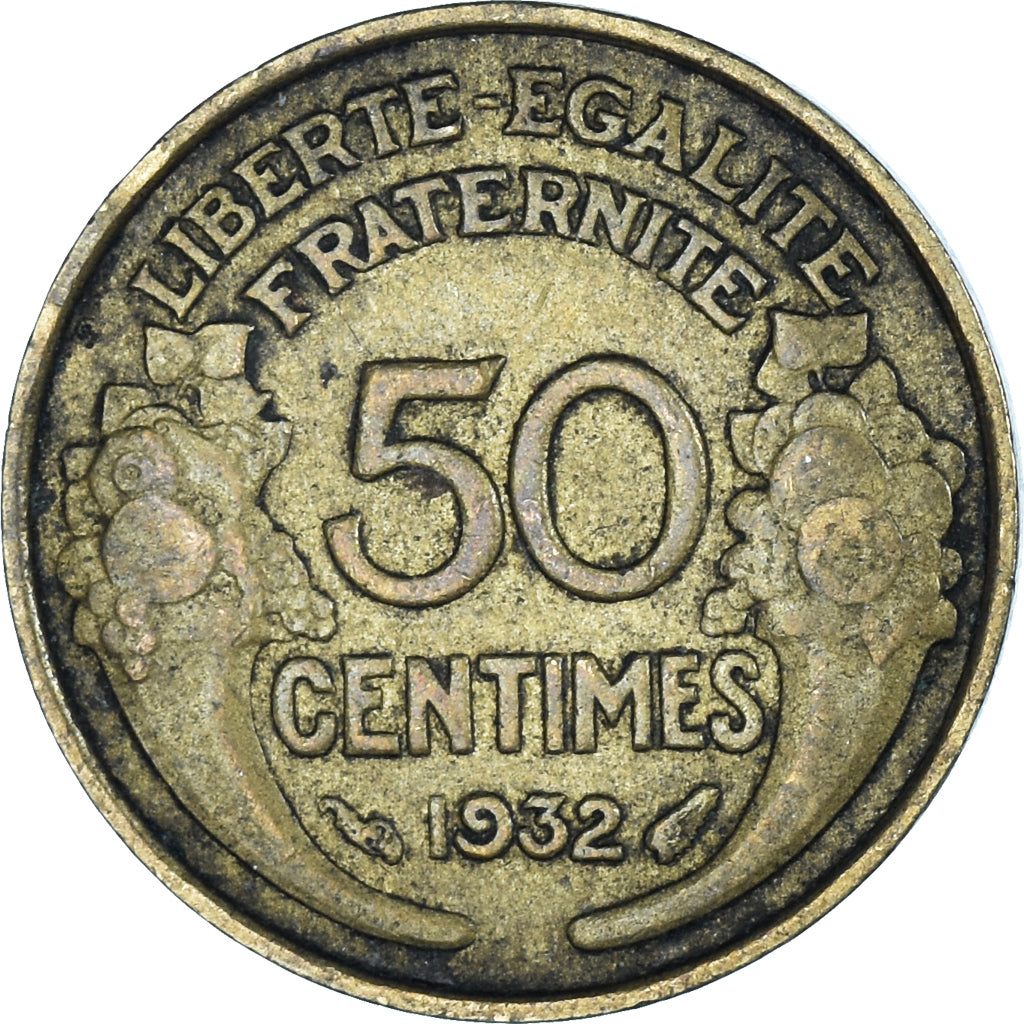 Coin, France, 50 Centimes, 1932