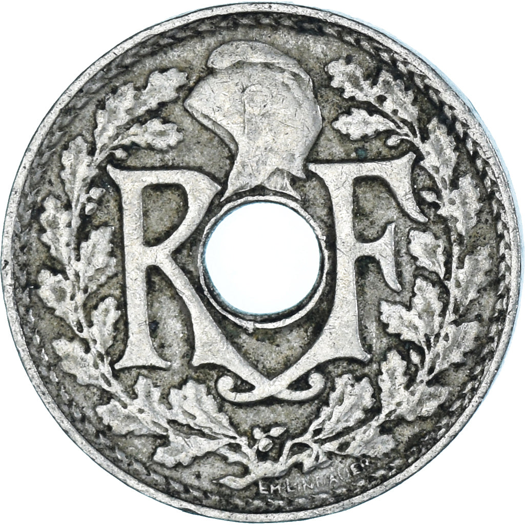 Coin, France, 5 Centimes, 1925